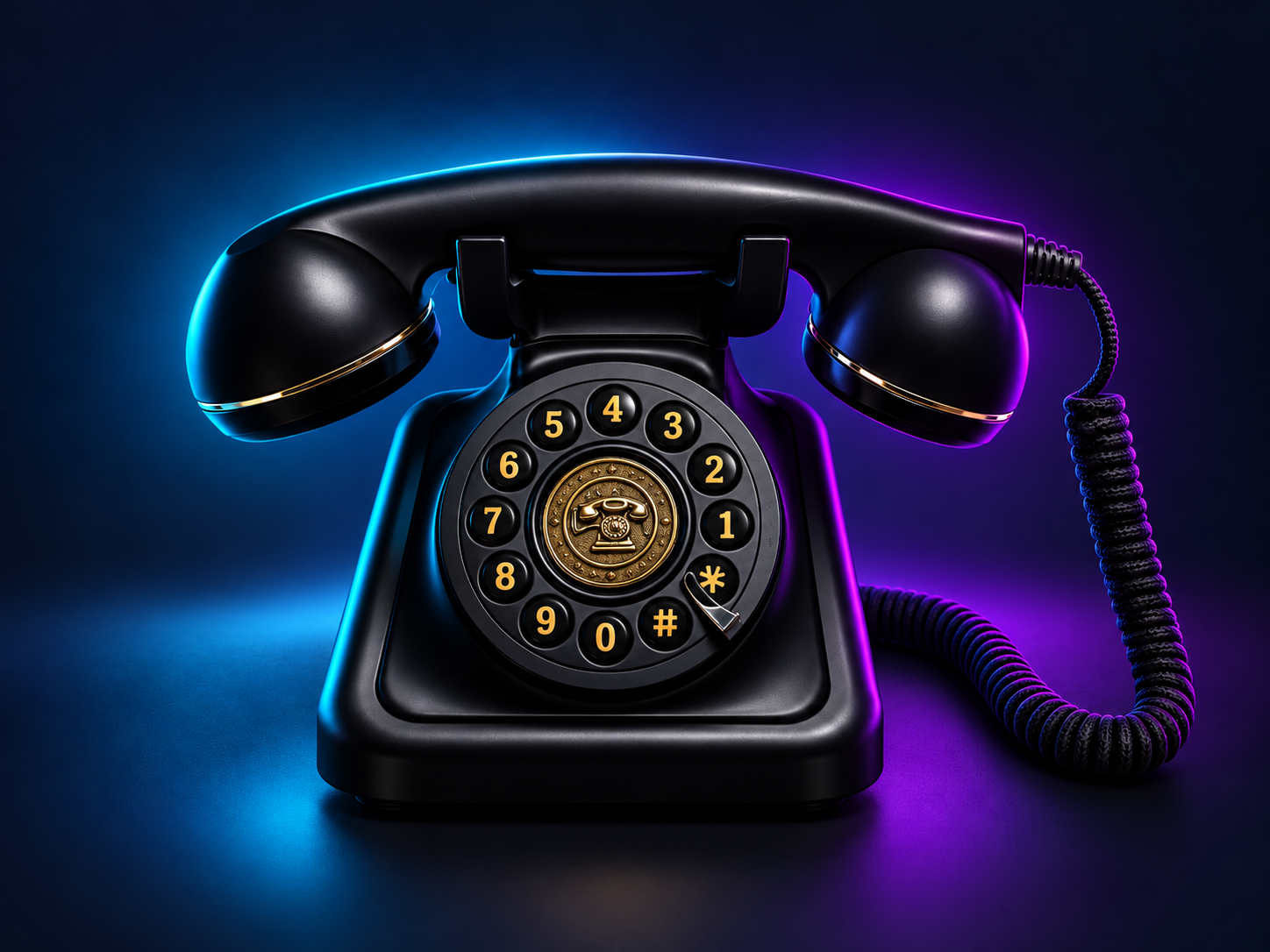 Retro Gästebuch Telefon